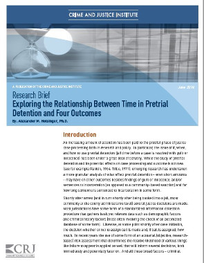 exploring the relationship between time in pretrial detention front page