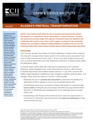 Alaska's pretrial transformation front page