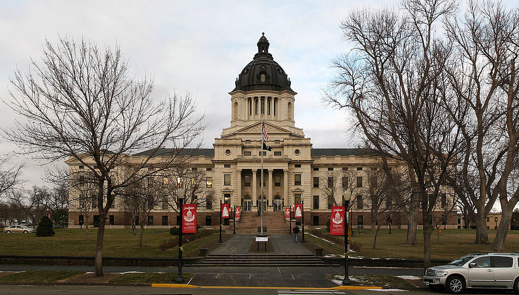 South Dakota state capital building