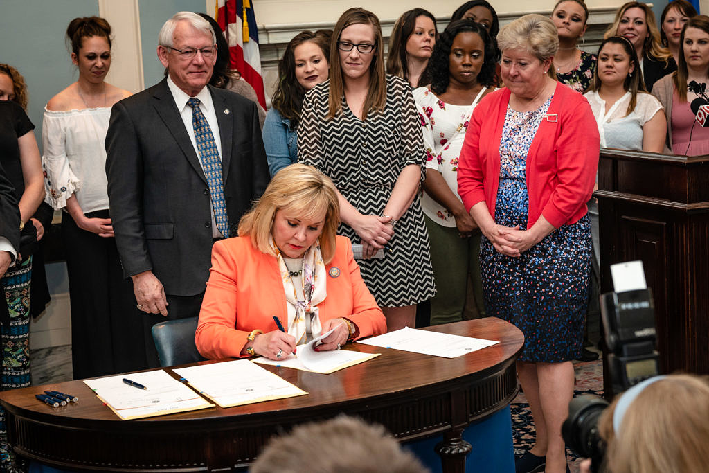 Oklahoma bill signing