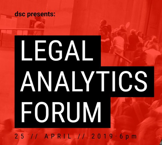 Legal analytics forum logo