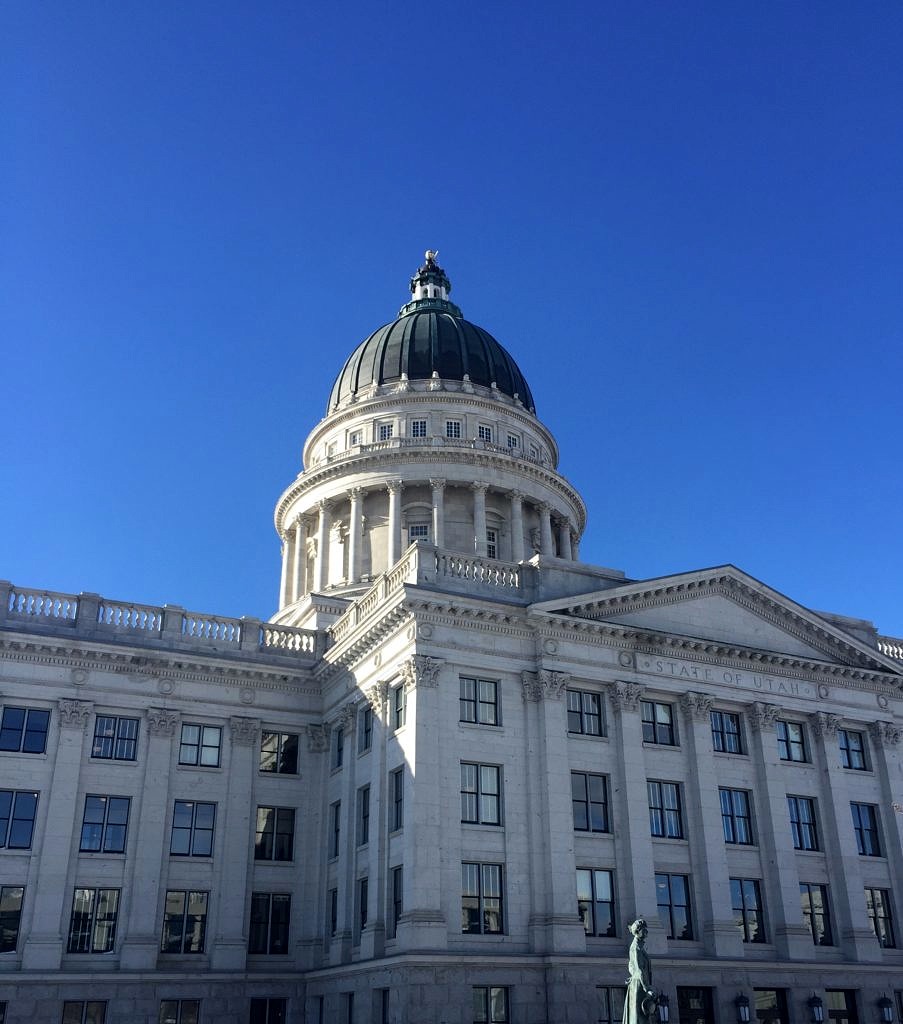 Utah state capitol building