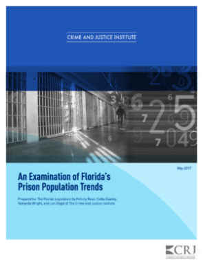 Florida's prison population trends front page
