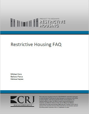 Restrictive housing FAQ