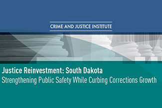 Justice reinvestment for South Dakota front page
