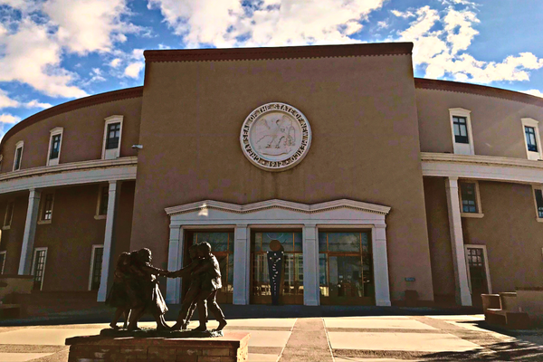 New Mexico's state capitol building