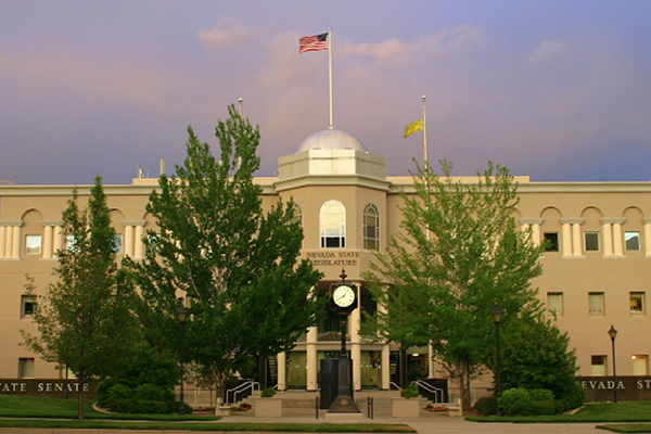 Nevada state capitol building exterior