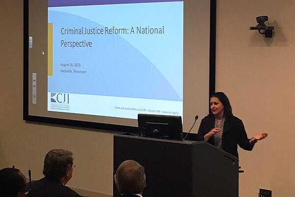 Barbara Pierce Presenting in TN on Criminal Justice Reform