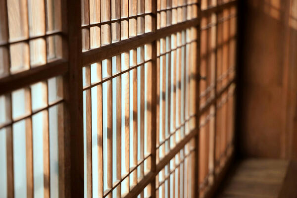 Abstract image of prison bars